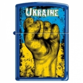 Зажигалка Zippo Ukraine Fist i0229UF