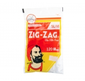 Фильтры для самокруток  Zig Zag Slim, (120 шт/уп.) 12004