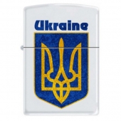 Зажигалка Zippo 214UC UKRAINE COAT OF ARMS 2 214UC