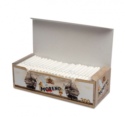 Гільзи для набивання сигарет Tubes MORENO Long (200) ML10-11