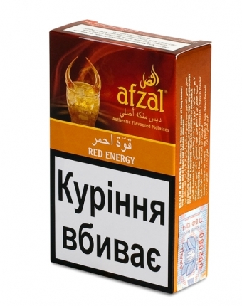 Тютюн для кальяну Afzal - Red Energy, 50 г ML4453
