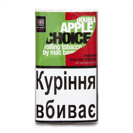 Тютюн для самокруток Mac Baren Double Apple Choice 40 0207-4