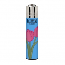 Зажигалка Clipper Pocket "Flowers and nature"