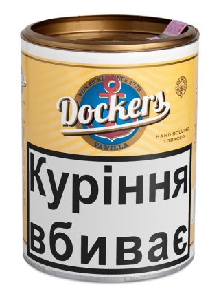 Табак для самокруток Dockers Vanilla, 140 г ML_100-237