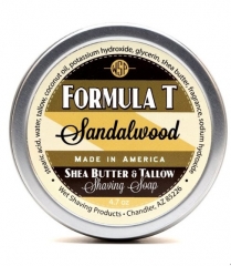 Мило для гоління WSP FORMULA T SHAVING SOAP SANDALWOOD 125 г