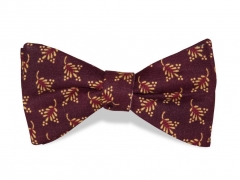 Краватка-метелик Churchill «Бордо»