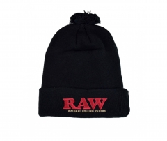 Зимняя шапка RAW Knit Hat Black