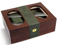 Хьюмидор для 40 сигар "Lubinski" Cedar Wood с набором аксессуаров