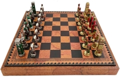 Набор ItalFama Римляне против варваров шахматы + шашки + нарды