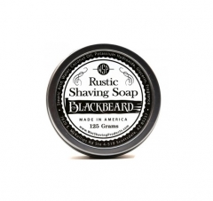 Мило для гоління WSP RUSTIC SHAVING SOAP BLACK BEARD 125 г