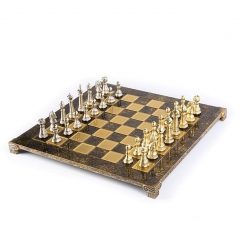 Шахматы Цезарь "Manopoulos" 44х44см коричневый