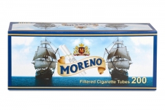 Гильзы для набивки сигарет Tubes MORENO 200