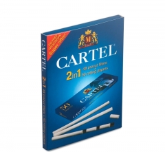 Фильтры сигаретные Tips CARTEL Pre-cu 2 in 1 Blue (48)