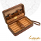 Футляр для чотирьох сигар із аксесуарами Lubinski Cedar emb-60007