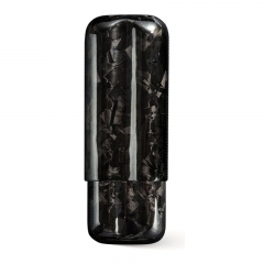 Футляр для двох сигар Lubinski Black Carbon Acrylic