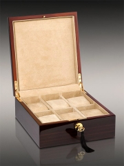 Скринька для зберігання шести годинників Rothenschild Brown gloss