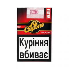 Сигари Al Capone Pockets Red Filter Cigarillos