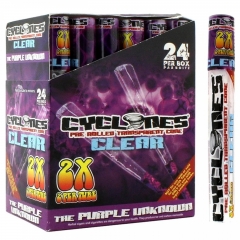 Конуси Cyclones Clear Purple.