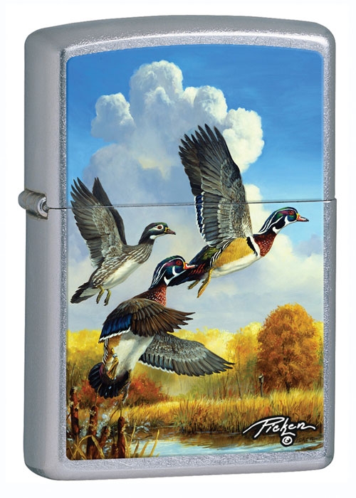 Зажигалка Zippo Linda Picken Flying Ducks i028009 — купить в