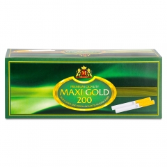 Гільзи для набивання сигарет Tubes MAXI GOLD 200