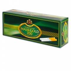 Гильзы для набивки сигарет Tubes MAXI GOLD 200