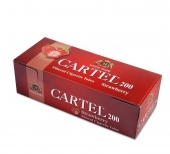 Гільзи для набивання сигарет CARTEL 200 шт, полуниця ML1604-2