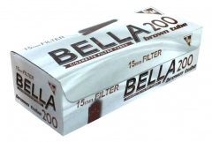 Сигаретные гильзы Bella Brown 200шт 15мм