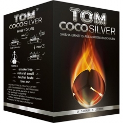 Вугілля кокосове Том CocoSilver, 1 кг (60шт)