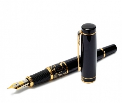 Перьевая ручка PICASSO BLACK WITH GOLD CLIP
