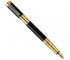 Ручка Waterman Elegance Black GT FP F