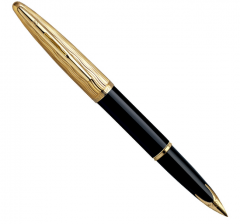 Ручка Waterman Carene Essential Black/Gold FP F