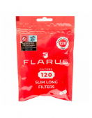 Сигаретные фильтры FLARUS SLIM XLONG 120шт LV-008