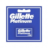Лезвия для бритья Gillette Platinum 5 шт (Blister) KTG-2680