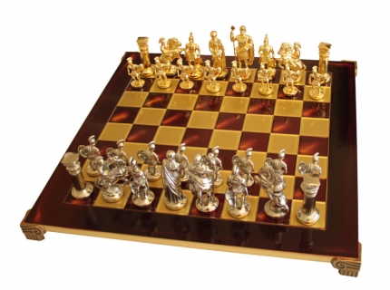 Шахматы  Manopoulos "Греко-римские", красные S11RED 