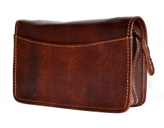 Сумка для 3 люльок Brown Leather