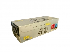 Гильзы для сигарет Silver Star X-Long Carbon 24мм 200шт