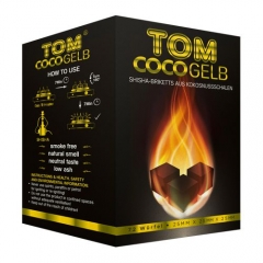 Уголь кокосовый Tom Coco Gelb Yellow 1кг(72куб)