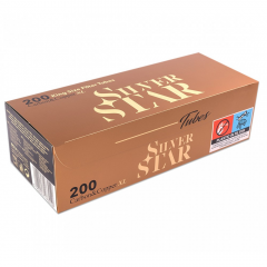 Гильзы для сигарет Silver Star X-Long Carbon & Сopper 24мм 200шт