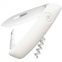 Нож складной, мультитул Swiza (95мм, 6 функций), white