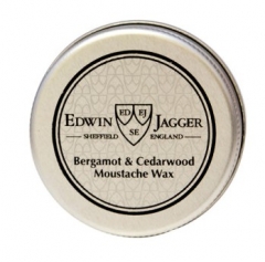 Віск для бороди та вусів Edwin Jagger середньої фіксації Бергамот і Кедр, 15 мл