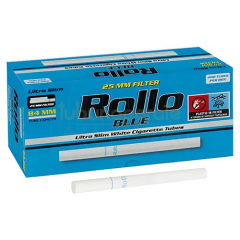 Гильзы "Rollo" Blue Extra Slim 200шт 5.5х25мм