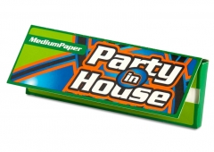 Папір для самокруток Party in House Shorts Green
