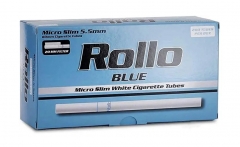 Гильзы "Rollo" Blue Extra Slim 200шт 5.5х20мм