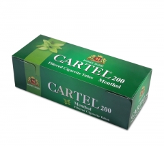 Гільзи для набивання сигарет CARTEL Ментол (200)