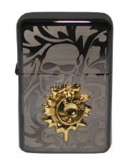 Запальничка бензинова Star Black - Gold в подарунковій упаковці