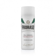 Пена для бритья Proraso White Shaving Foam Sensitive Green Tea 50 мл