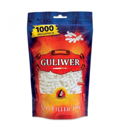 Фильтры для сигарет GULIWER SLIM 6X15 мм (1000 шт) LV-028
