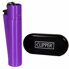 Запальничка Clipper Metal Purple