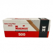 Гильзы для набивки сигарет Magnus Extra Long Filter"500