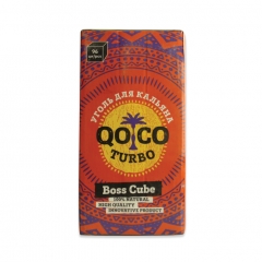 Уголь кокосовый Qoco Turbo Cube 96шт